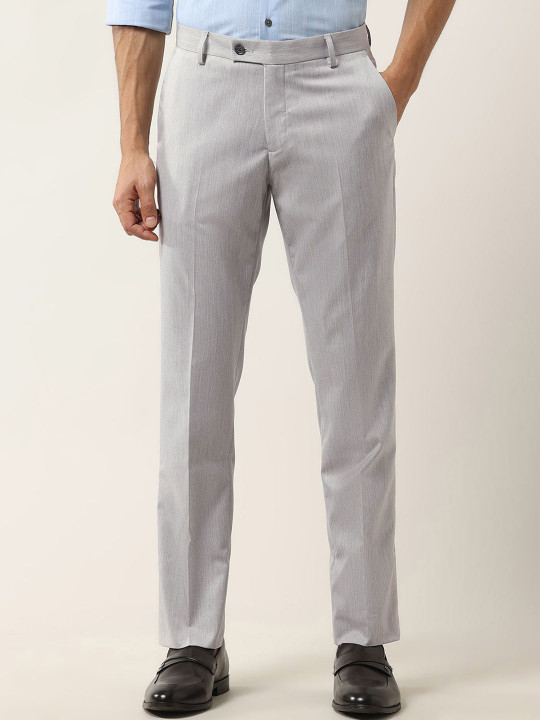 Arrow Men Tapered Fit Formal Trousers