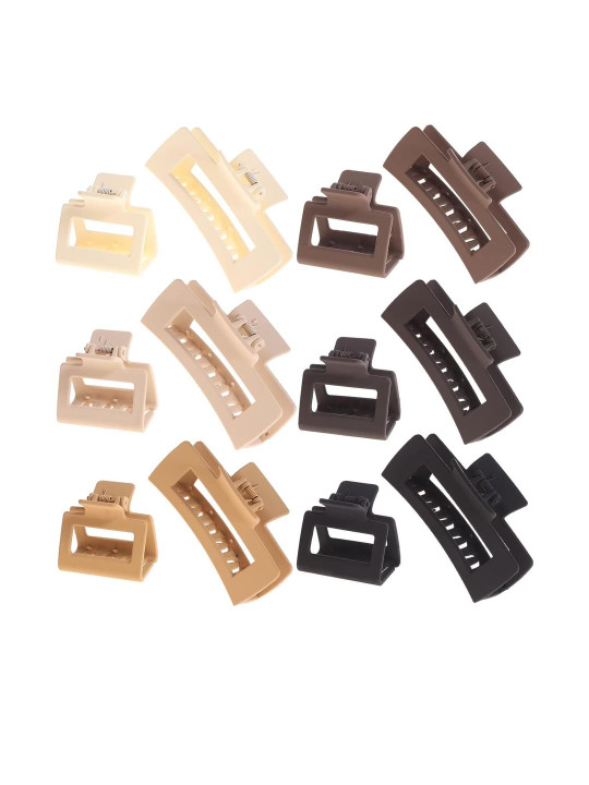 KARDIFF Women Set Of 10 Claw Clip