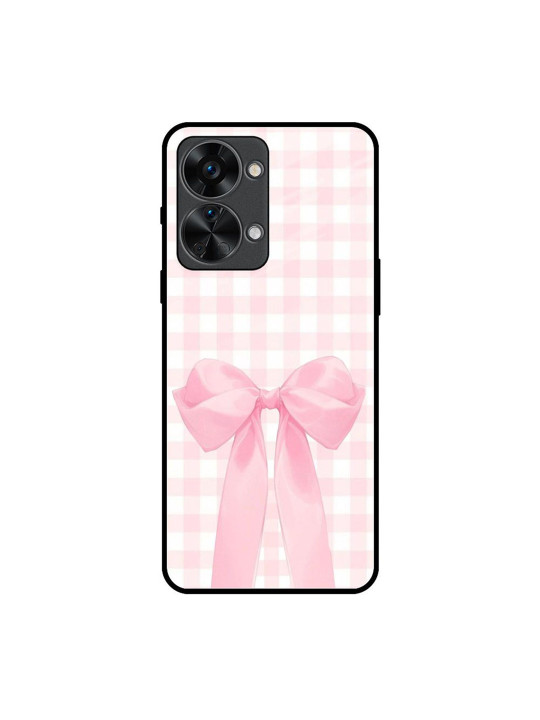 QRIOH Bowtique Charm Printed Oneplus Nord 2T Silicone Back Case
