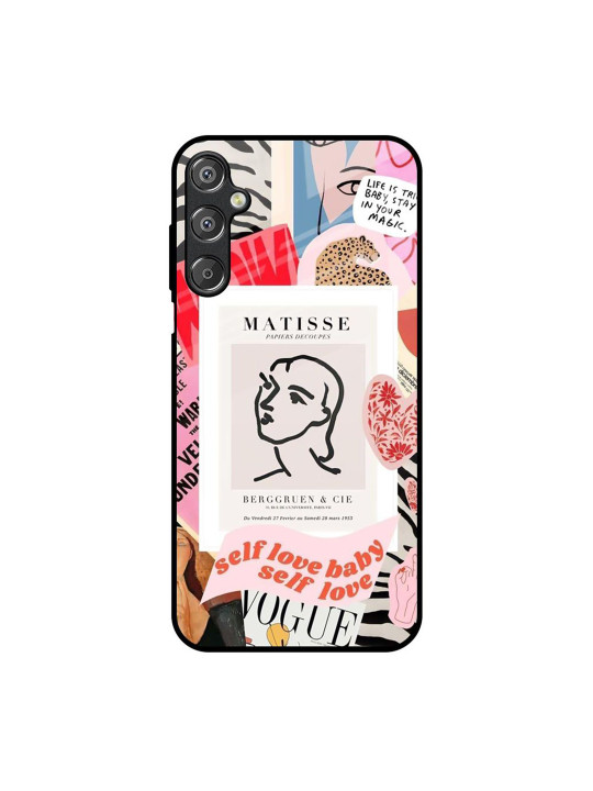 QRIOH Quirky Printed Samsung Galaxy F15 5G Silicone Back Case
