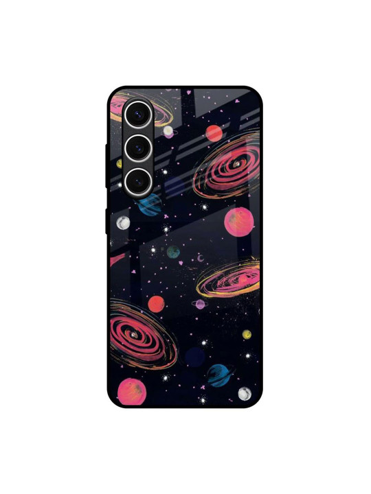 QRIOH Quirky Printed Silicone Samsung Galaxy S24 FE 5G Back Case
