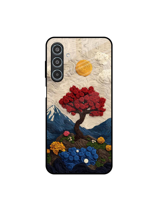 QRIOH Quirky Printed Samsung Galaxy M35 5G Silicone Back Case