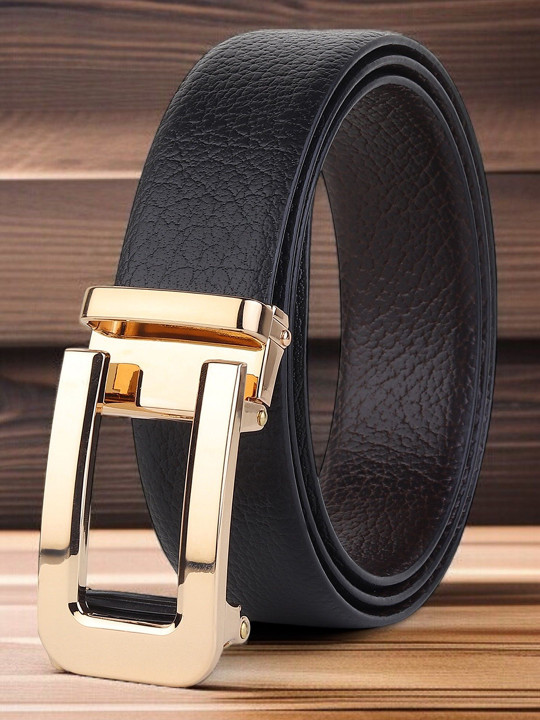 Roadster The Lifestyle Co. Men Textured Leather Formal Belt