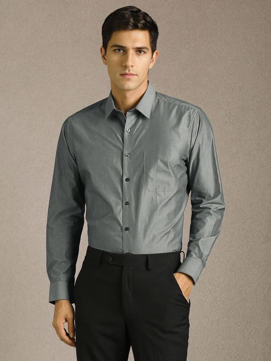 Louis Philippe Men Slim Fit Formal Shirt