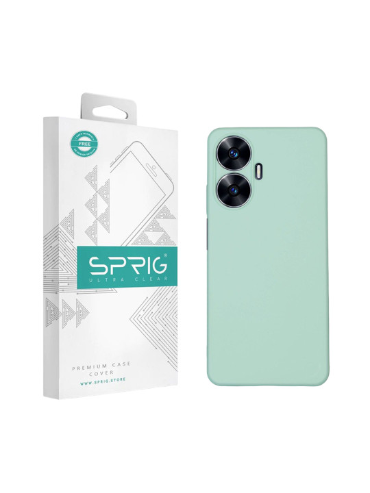 SPRIG Realme C55 TPU Matte Back Cover