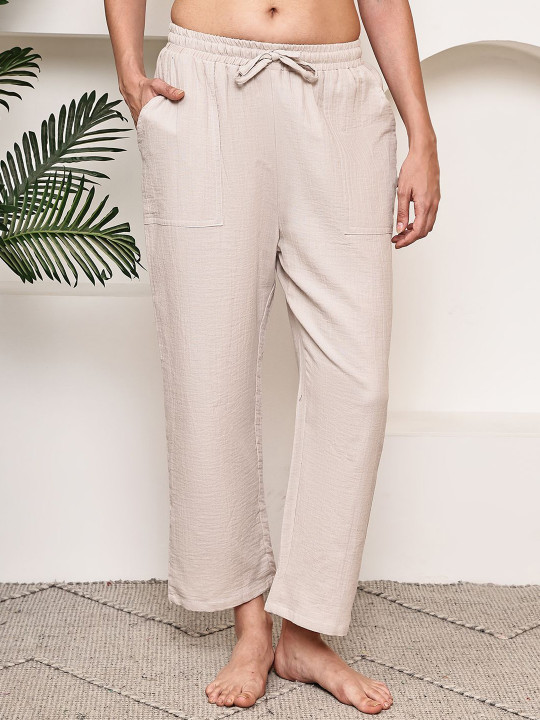 TAG 7 Cotton Straight Lounge Pants