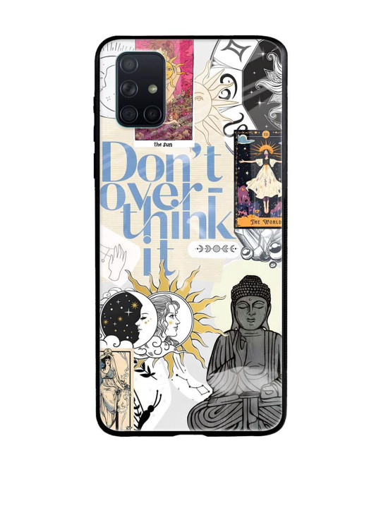 QRIOH Quirky Printed Samsung Galaxy A51 Back Case Mobile Accessories