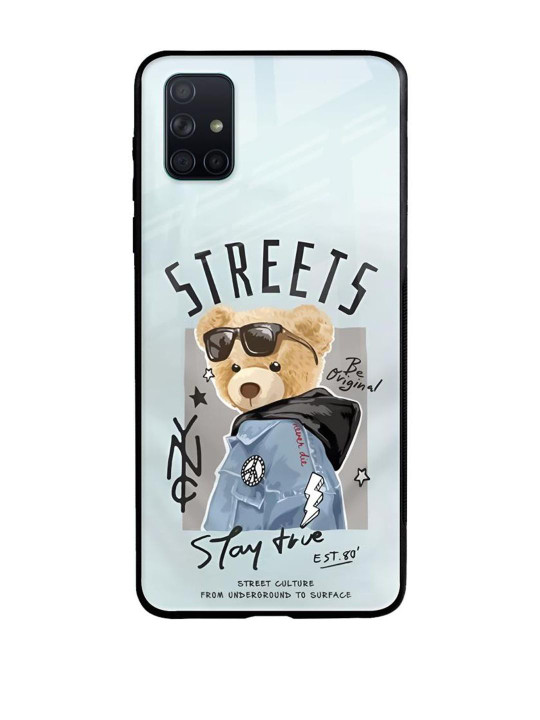 QRIOH Cartoon Characters Printed Samsung Galaxy A51 Back Case Mobile Accessories