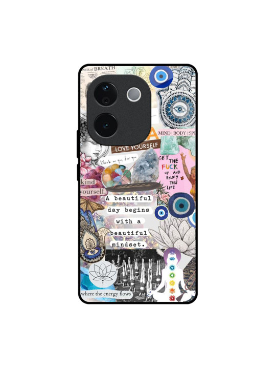 QRIOH Quirky Printed IQOO Z9s Pro 5G Back Case Mobile Accessories