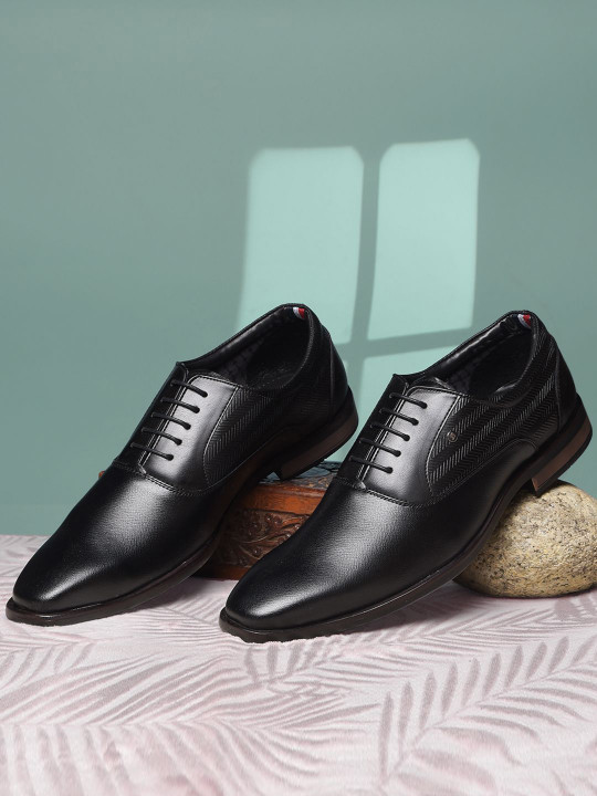 Bata Men Lace-Up Formal Oxford Shoes