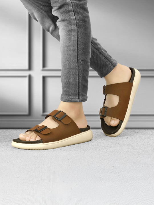 Robbie Jones Men PU Comfort Sandals