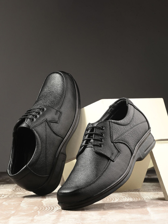 LAUREL FASHION FEVER Men Round-Toe FormalDerbys