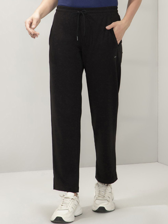 Amante Women Relaxed Fit Mid-Rise Track Pants