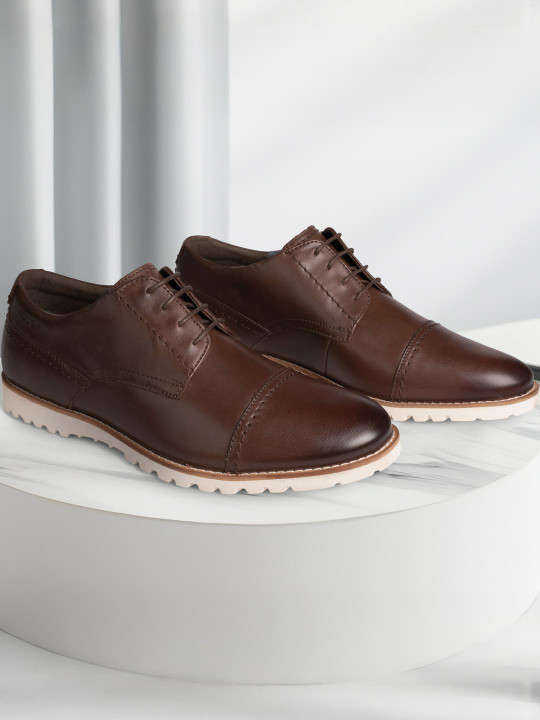 Ruosh Men Brown Casual Shoes