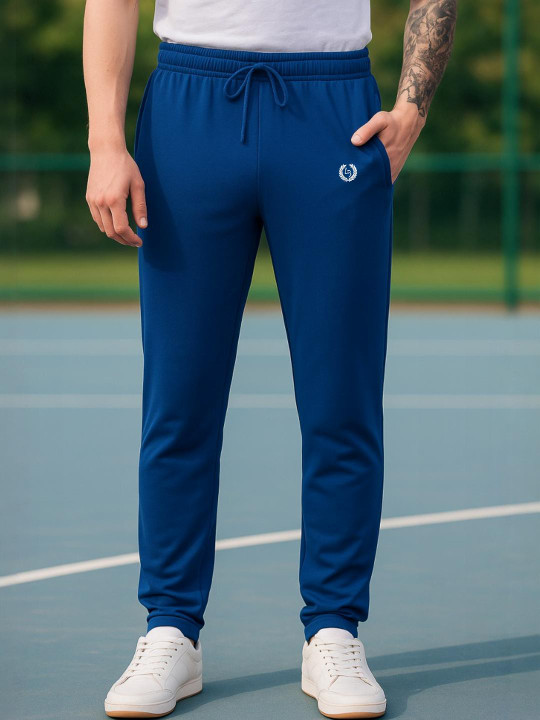 LEE BONEE Men Blue Solid Dri Fit Track Pants