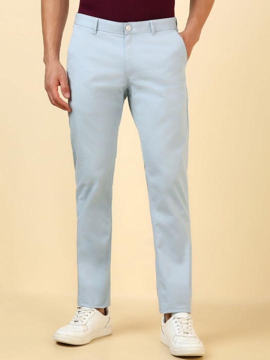 Allen Solly Men Slim Fit Mid-Rise Trousers
