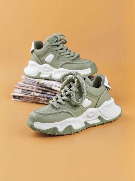 Overstar Men Green Casual Shoes