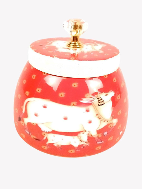 apka mart Serving Bowl with Pichwai Art