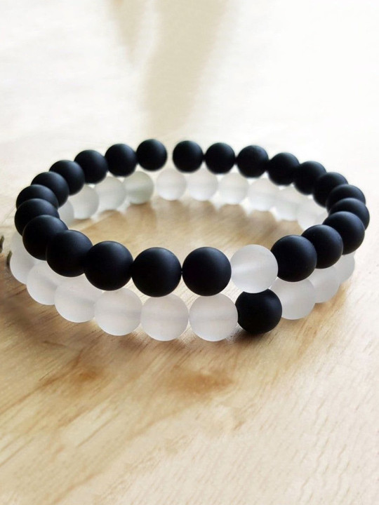 RICHALE Unisex Set Of 2 Bracelet
