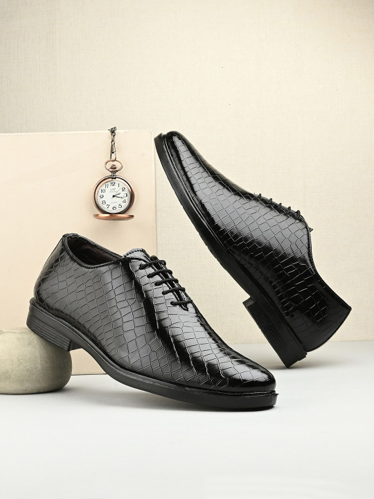 Killer Mens Classic Formal Lace Up Dress Shoes with Cushioned Sole