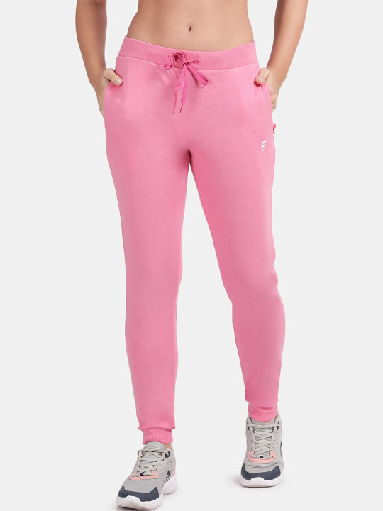 Envie Women Pink Regular Fit Ankle Length Sports Jogger Pant