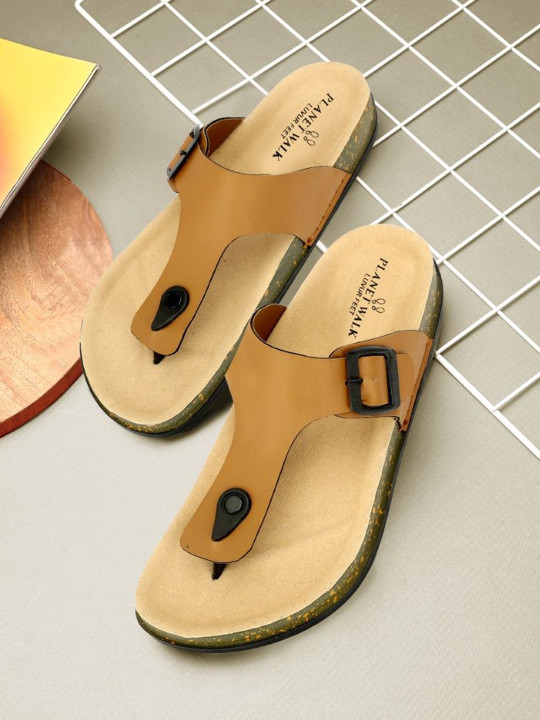 PLANET WALK Men Thong Comfort Sandals