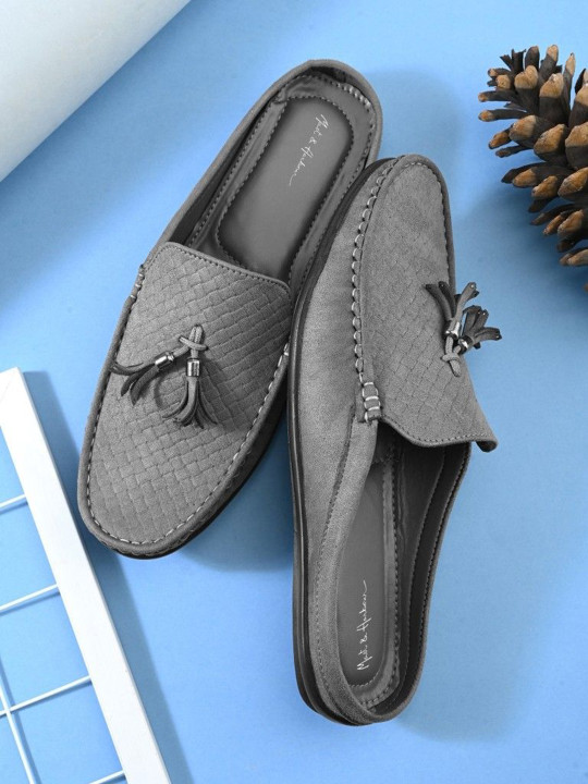 Mast & Harbour Men Suede Mules