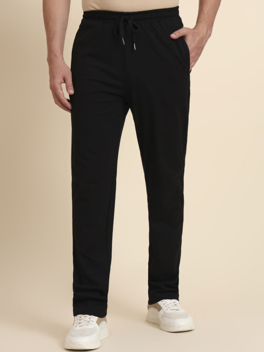 JADE BLUE Men Mid-Rise Track Pant