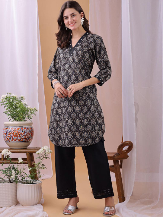 KALINI Adults-Women Pure Cotton Co-Ords