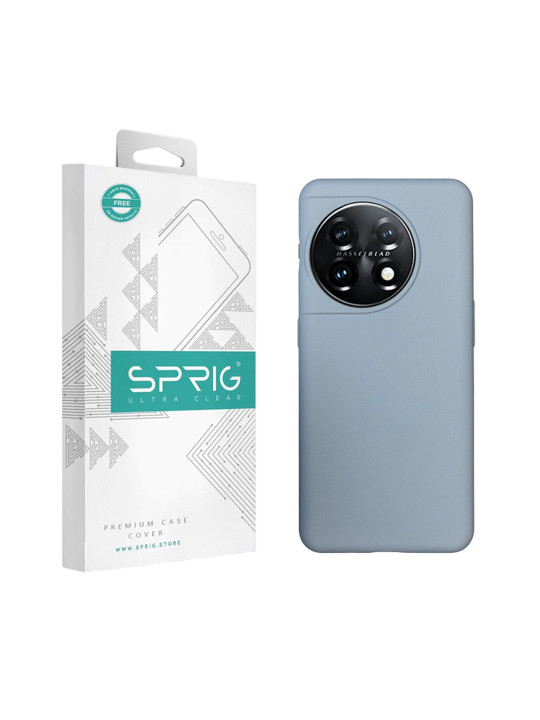 SPRIG OnePlus 11 5G Liquid Silicone Back Cover