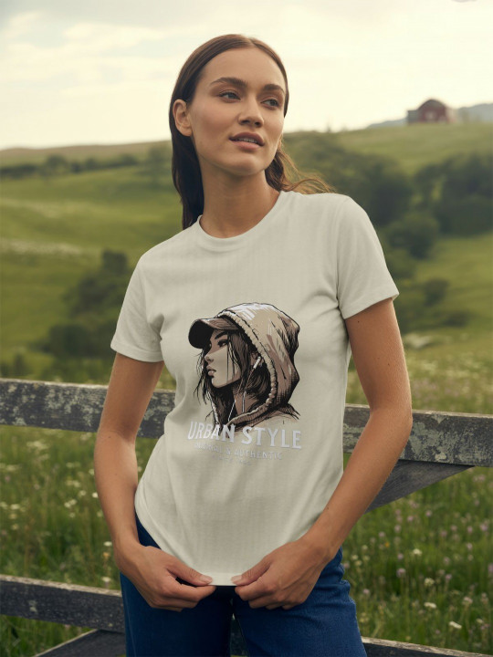 GRACE & JACK Graphic Puff Printed Round Neck T-shirt