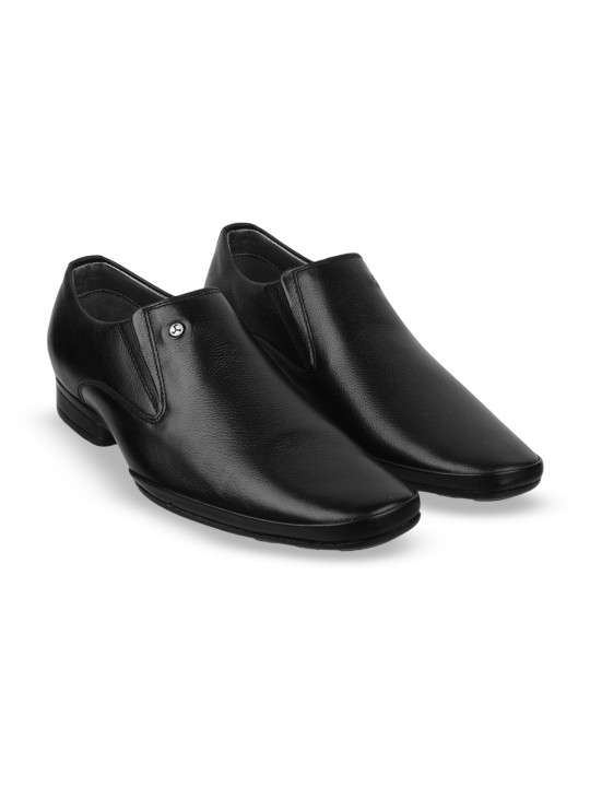 Mochi Men Leather Formal Slip-Ons