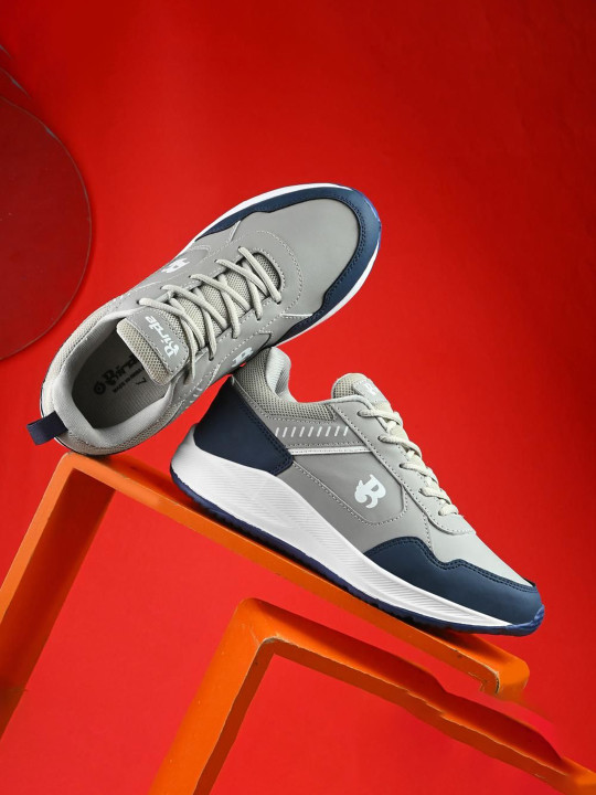 BIRDE Men Colourblocked Lace-Ups Sneakers