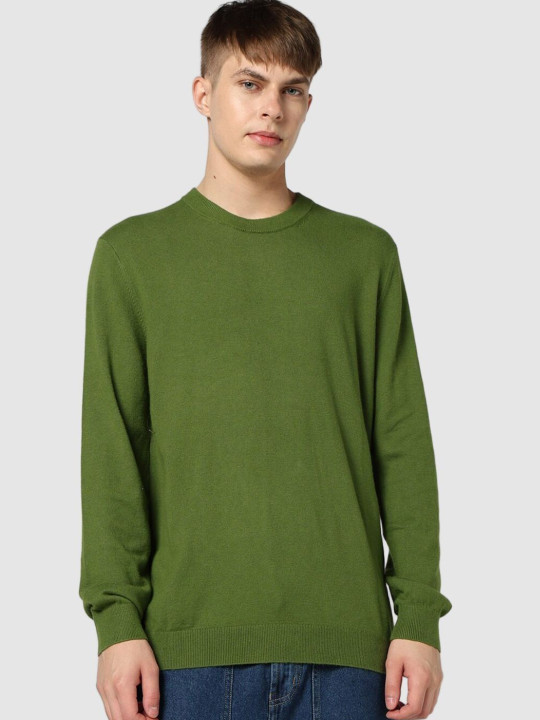 GAP Men Round Neck Pullover Sweater