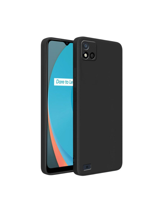 LIRAMARK Impact Resistant Silicone Realme C11 Back Case