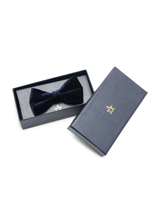 Arrow Men Pre Tied Velvet Bow Tie