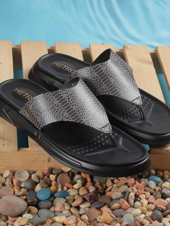 Metro Men Leather Comfort Sandals