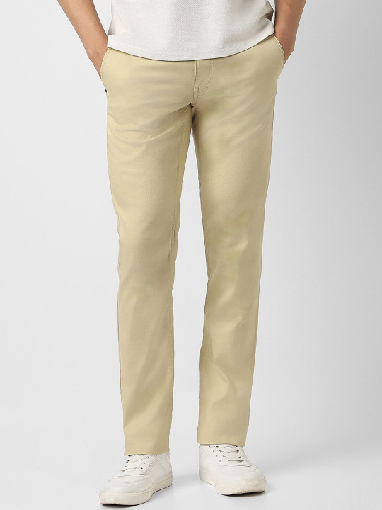 Van Heusen Sport Men Slim Fit Mid-Rise Trousers
