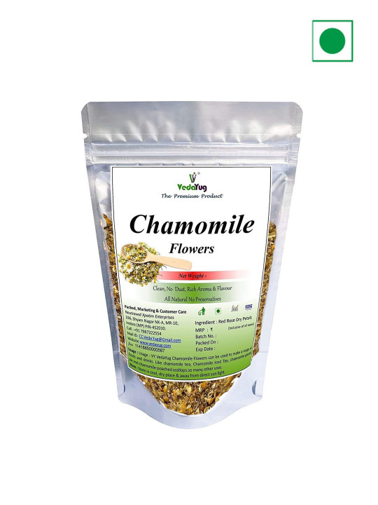 VY VedaYug Chamomile Flower Tea Leaves - 30 g