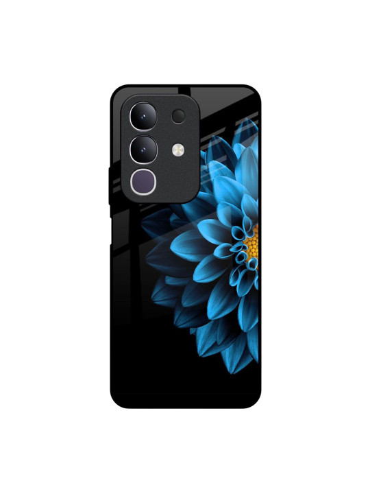 QRIOH Floral Printed Vivo T4x 5G Back Case Mobile Accessories