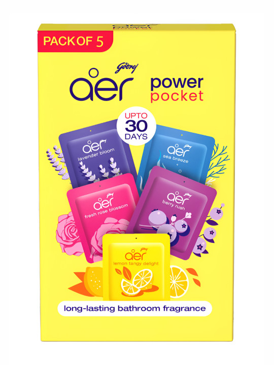 Godrej Aer Set Of 5 Assorted Air Freshener