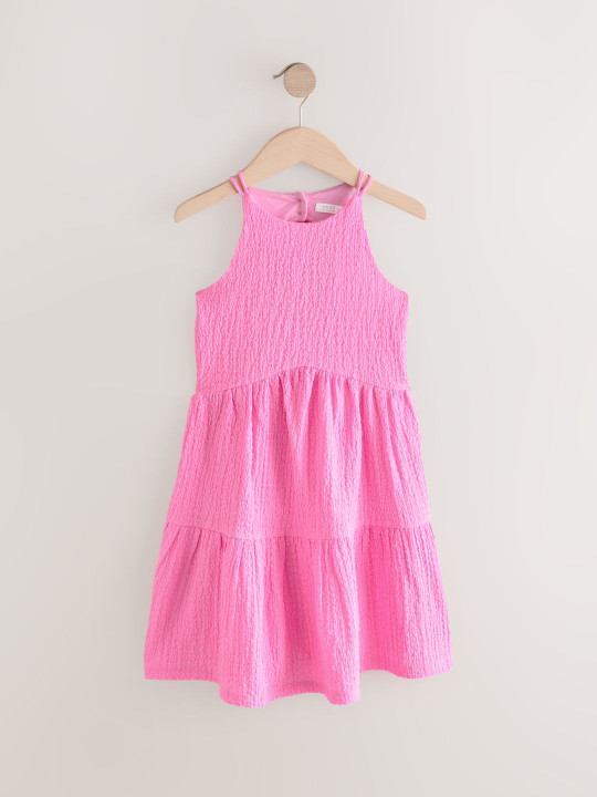 NEXT Girls Crinkle A-Line Dress