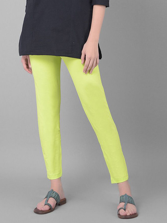Comfort Lady Plus Size Mid-Rise Ankle-Length Leggings