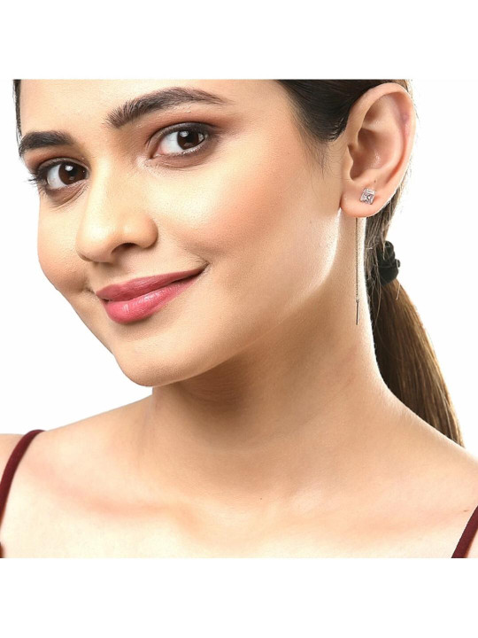 MEHAK CREATION Gold-Toned Brass Earrings