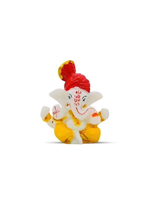 Rare Planet White Religious Idol Showpiece
