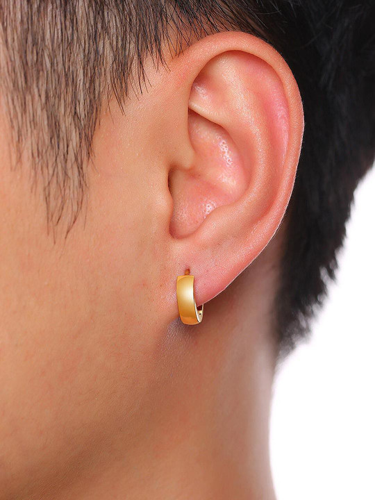 MEHAK CREATION Orange Alloy Earrings