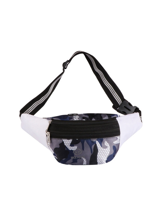 NICE PURSE Textured Water Resistance Waist Pouch