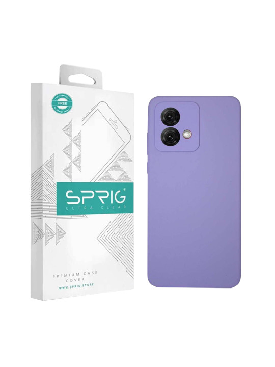SPRIG Motorola G84 Liquid Silicone Back Cover