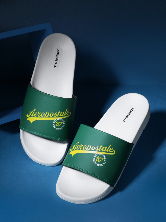 Aeropostale Men Printed Sliders