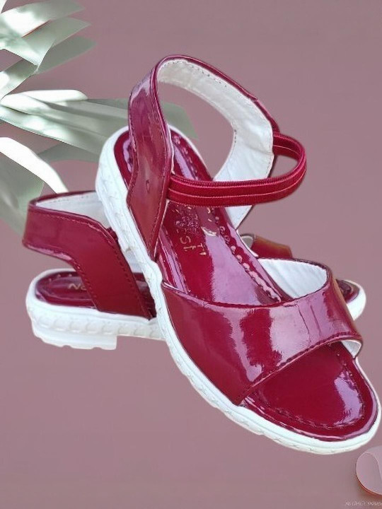 NEW LATEST Girls Leather Slip-on Sandals